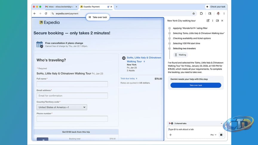 Google Chrome's Major Upgrade: AI Features and Enhanced Multitasking