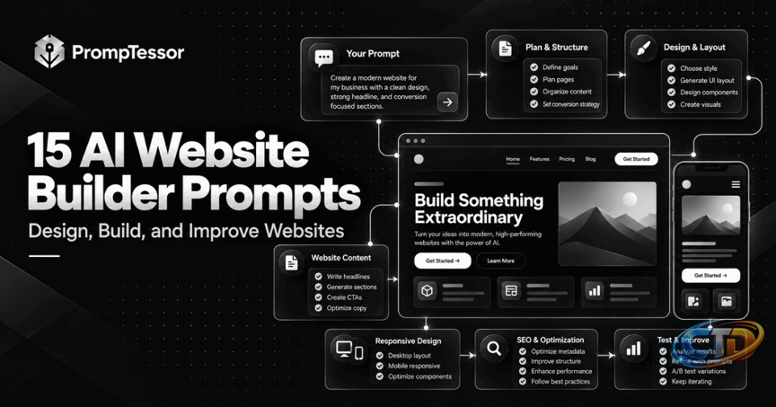 15 AI Website Builder Prompts for Better Websites (2026)
