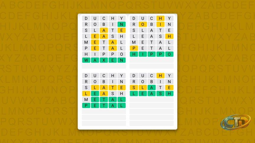 Quordle hints and answers for Monday, September 21 (game #1701) | TechRadar