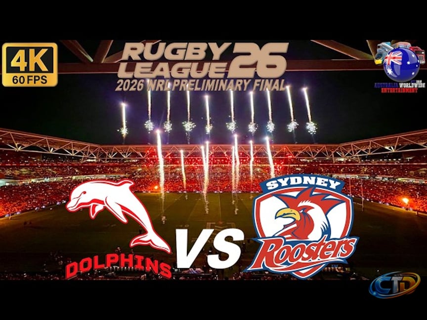 Dolphins Vs Sydney Roosters Preliminary Final - 25/9/26 Rugby League 26  #nrl #rugbyleague