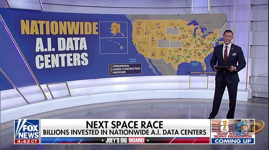 Billions invested in AI data centers nationwide