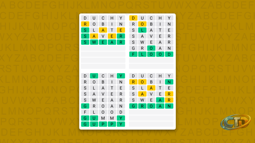Quordle hints and answers for Friday, September 25 (game #1705) | TechRadar
