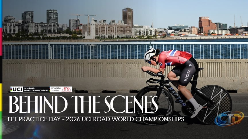 Behind the Scenes | ITT Practice Day - 2026 UCI Road World Championships