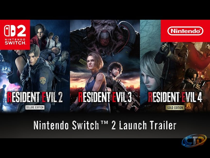 Resident Evil 2/3/4 – Launch Trailer – Nintendo Switch 2