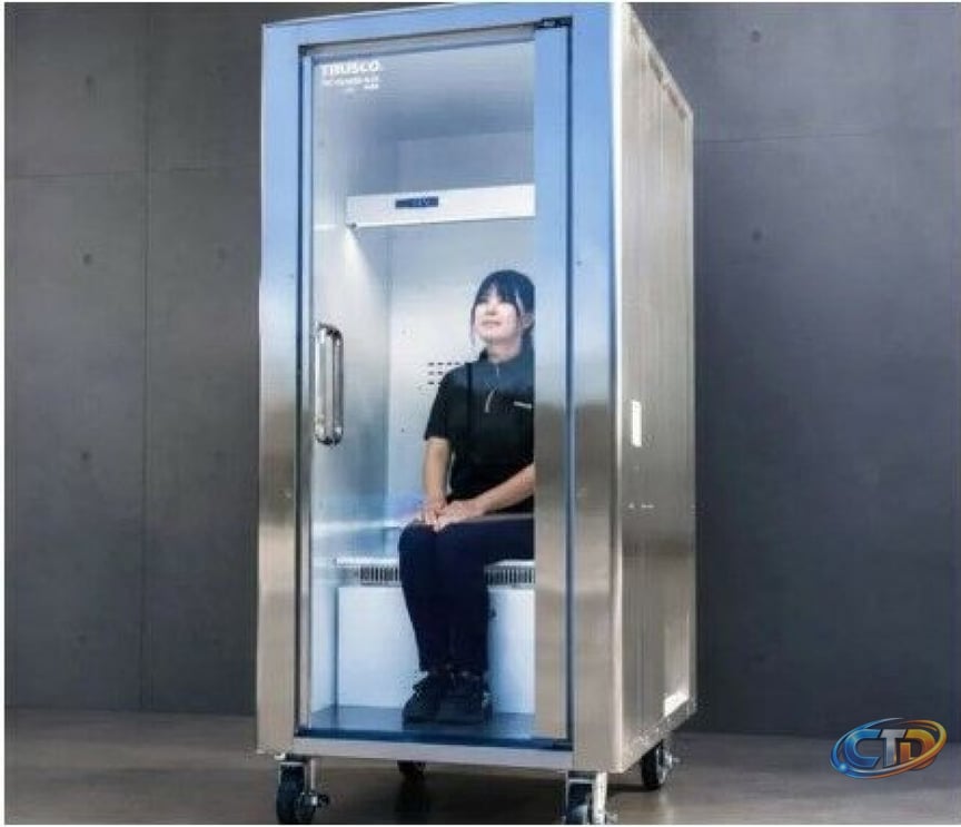 Japan's 'human refrigerator' cooling booth draws interest in Korea amid  extreme heat