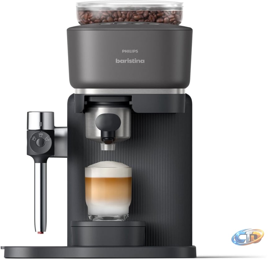 Philips Baristina Latte BAR400/60 - Espresso Machine - Piston Machine -  Cappuccino - Automatic Milk Frother - Black | Return Purchase