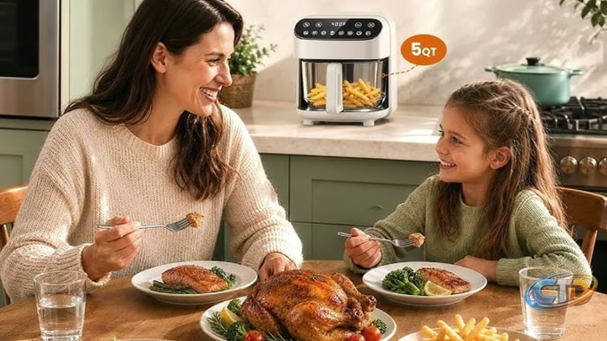 How Does The Ninja Double Stack Air Fryer Work? - YouTube
