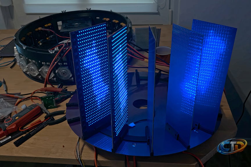 Bitluni Built a GPU From 8,192 Tiny Processors, and the Hardware Looks Like  Something From a Sci-Fi Workshop - TechEBlog