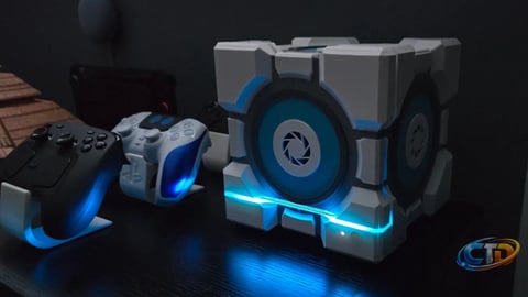 DIY Companion Cube Case Revives Steam Machine Customization with 3D Printing