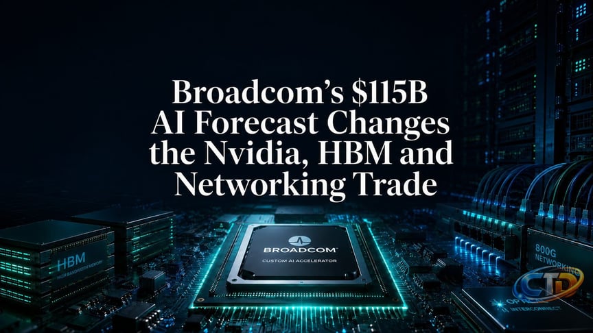 Broadcom's $115B AI Forecast Changes the Nvidia, HBM and Networking Trade |  VIUS Investing