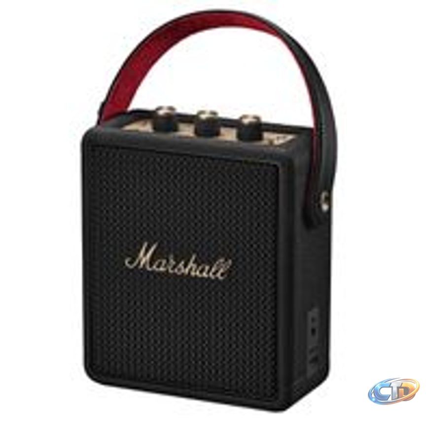 Marshall Stockwell III Portable Bluetooth Speaker, Black Same-Day Delivery  | Costco