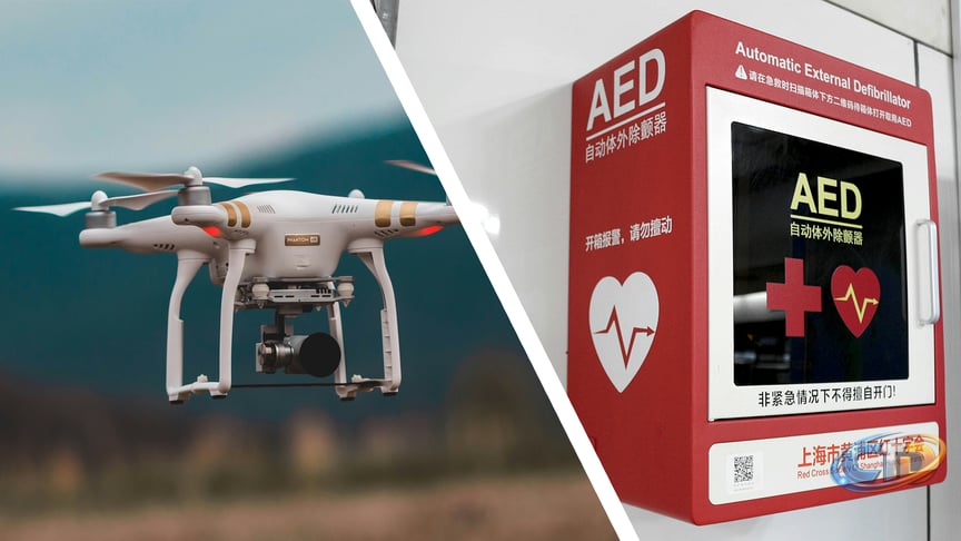 Study shows using drones to deliver defibrillators could more than double  the chances of reaching cardiac arrest patients quickly | TechRadar