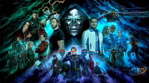 Marvel's Avengers: Doomsday Mural Highlights Heroic Ensemble but Omits Key MCU Character