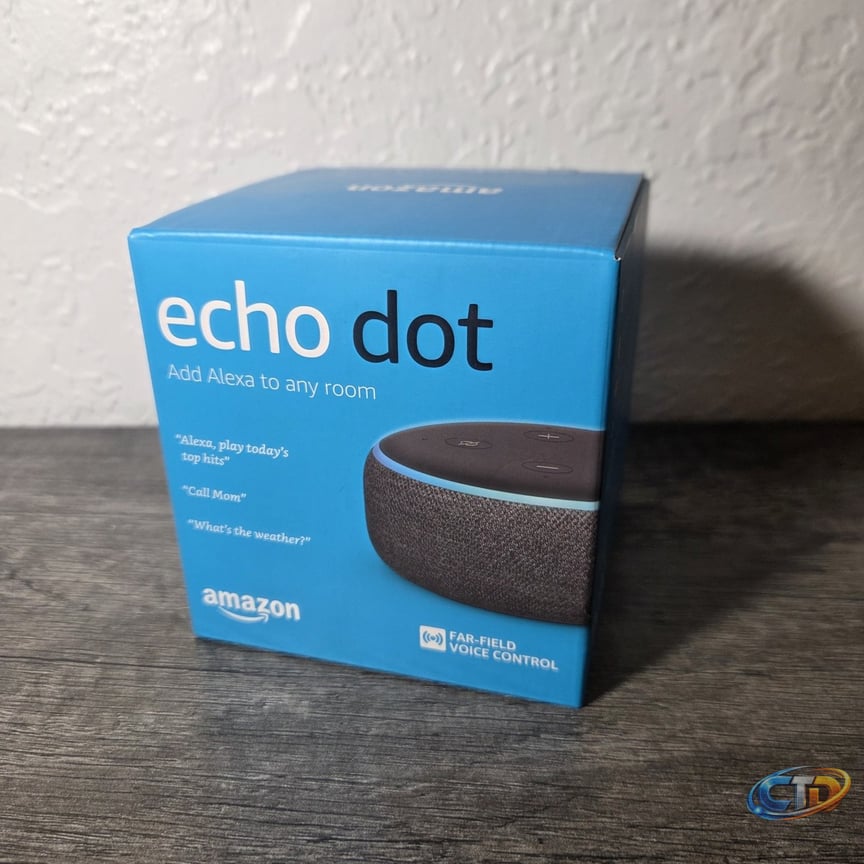 Amazon Echo Dot (3rd Generation) Smart Speaker - Charcoal - NEW SEALED |  eBay