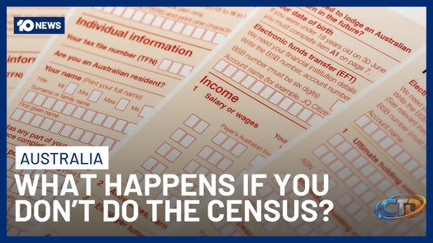 Australians To Be Fined If They Don’t Complete The 2026 Census | 10 News