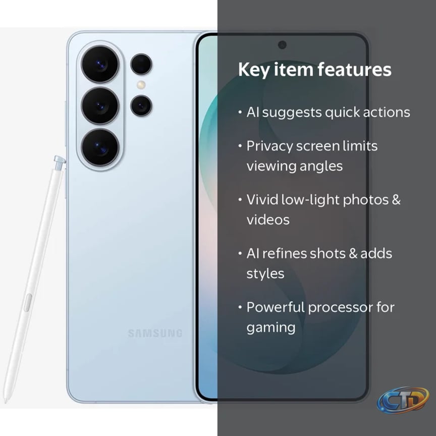 Samsung Galaxy S26 Ultra 256GB Smartphone Unlocked, Sky Blue - Walmart.com