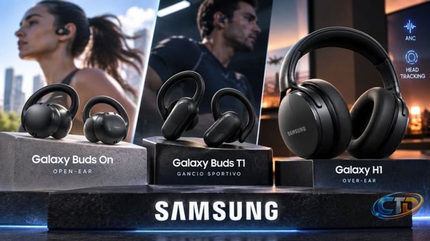 Samsung prepares Galaxy T1, Sport Earbuds with a hook behind the ear