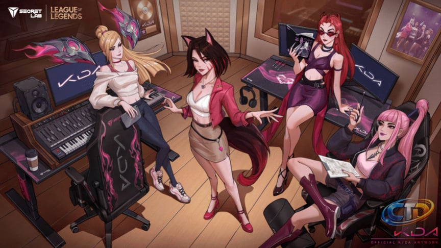 Secretlab's new League of Legends K/DA Firestarter collection is a gorgeous  new addition to its Titan Evo and Magnus Pro series — here's where to get  your matching set | TechRadar