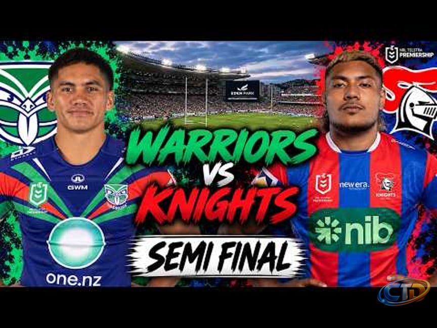 New Zealand Warriors vs Newcastle Knights | NRL Semi Final | Live Stream  Commentary