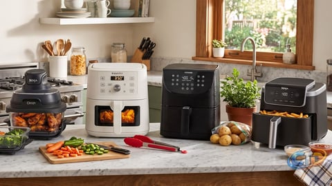 Best Air Fryers for Students: Affordable, Compact, and Easy-Clean Options