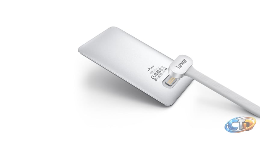 Lexar announces 'world's thinnest portable SSD' in celebration of the  brand's 30th anniversary – Lexar Muse drive achieves 0.15-inch thickness  with proprietary pogo-pin cable, magnetic sleeve for phone mounting | Tom's  Hardware