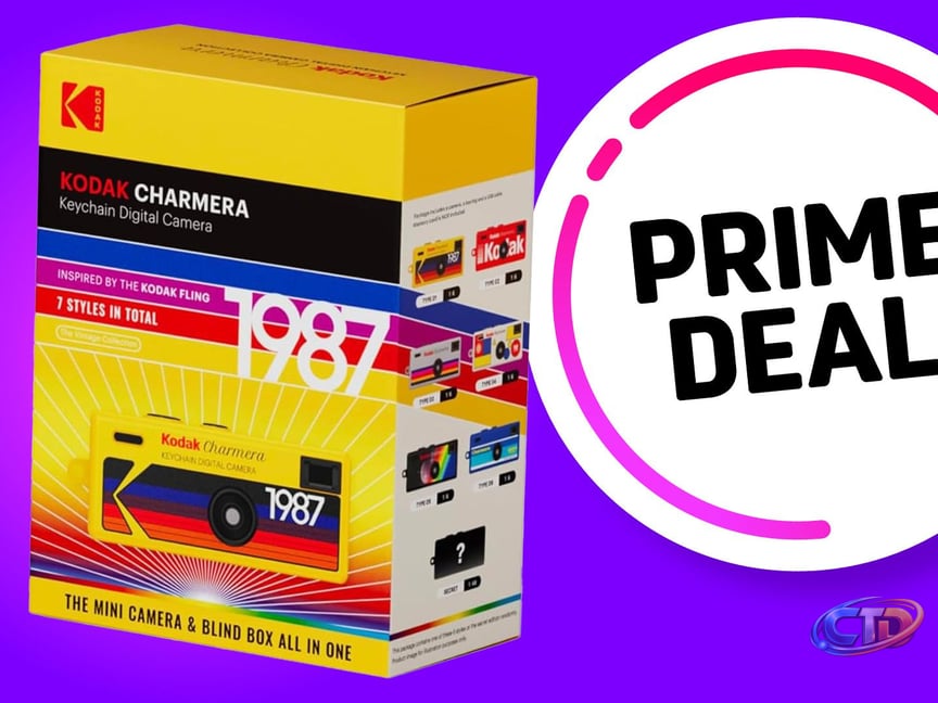 Kodak's quirky Charmera keychain camera just dropped to $29.74 in the Prime  Sale | Digital Camera World