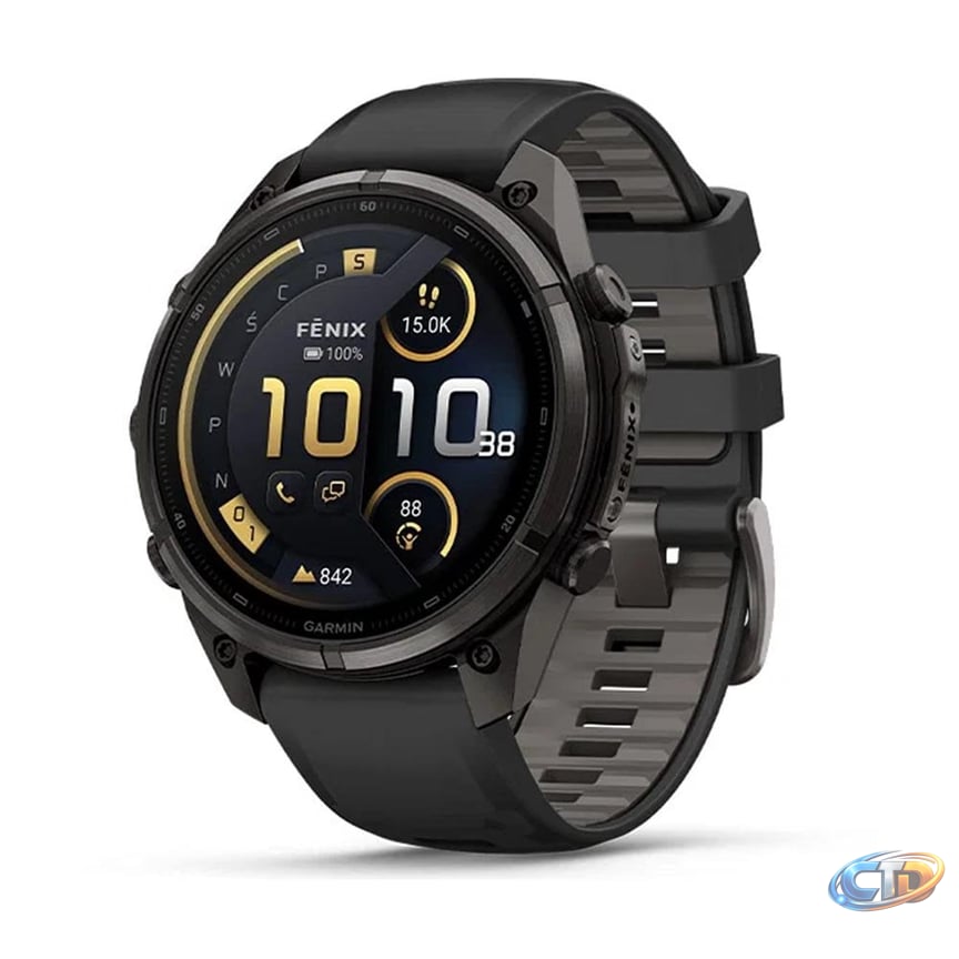 Garmin Fenix 9 Pro inReach Watch 47mm U Black [010-04336-11] - berunner.com