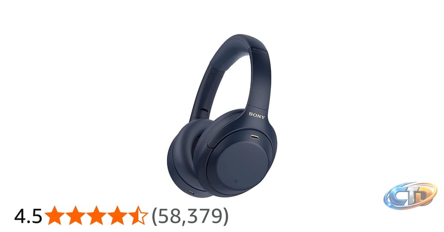 Sony WH-1000XM4 Noise Cancellation Wireless Bluetooth Over-Ear Headphones  with Mic, Hi-Res Audio, Up to 30 Hrs Battery- Blue : Amazon.in: Electronics