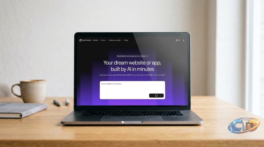 It's not about who can generate a homepage in 30 seconds': Hostinger  launches a new agentic AI Builder, helping businesses do more with AI |  TechRadar