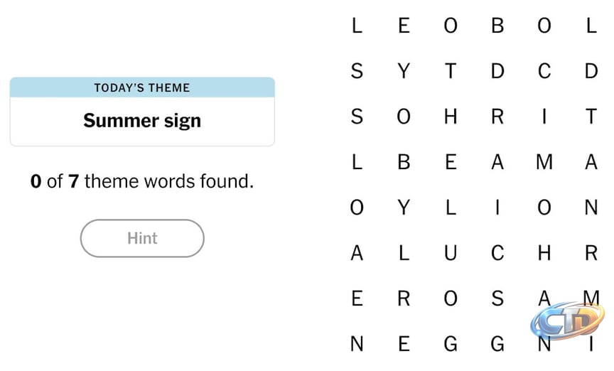 Today's NYT Strands Hints (and Answer) for Friday, July 31, 2026