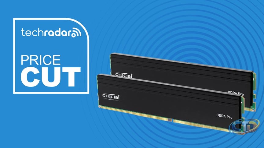 Crucial Pro 32GB DDR4-3200 memory drops to $230 at Newegg | TechRadar