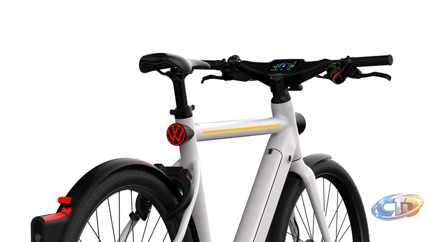 Volkswagen unveils its innovative eBike with the world's first integrated  rear-view camera and smart glasses | TechRadar