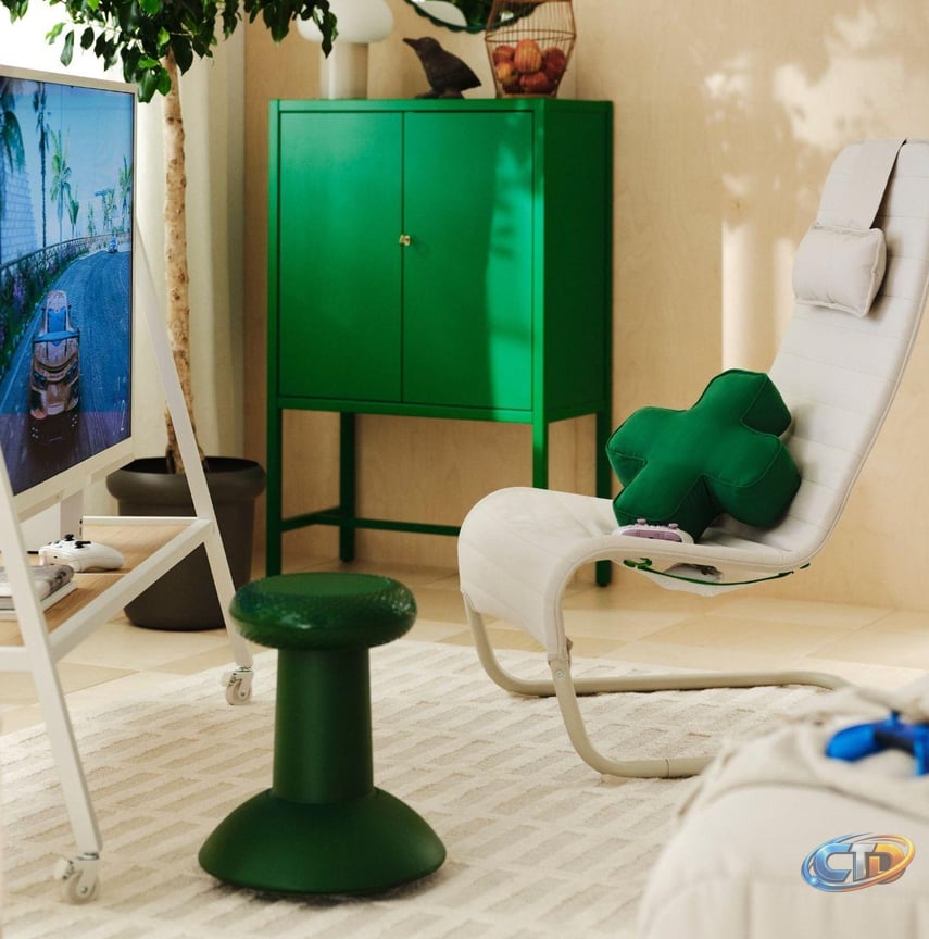 Ikea's Xbox collection includes a giant thumbstick stool | The Verge