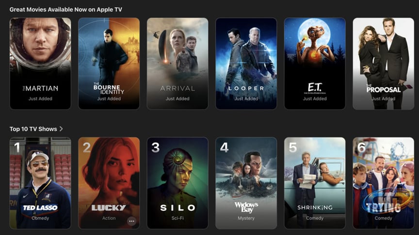 You Can Now Watch Classic Movies Like The Martian, E.T. And Zodiac On Apple  TV