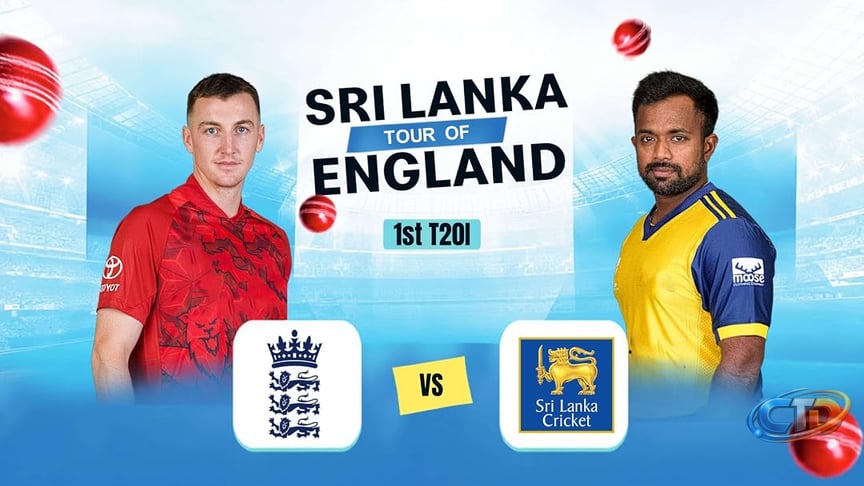Watch Sri Lanka tour of England 2026 - 1st T20I - England vs Sri Lanka