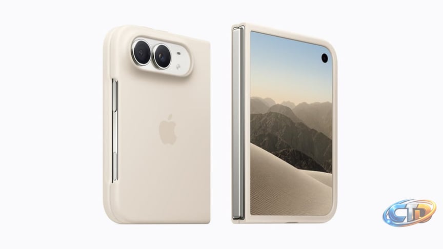 Apple finally entered the foldable market with the iPhone Duo, only to copy  Android's worst case design - PhoneArena