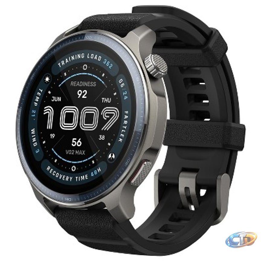 Amazfit Refurbished Amazfit Active 2 Premium Smart Watch, GPS & Maps, AI,  Sapphire Glass, Android & iPhone, Black – Manufacturer Refurbished : Target