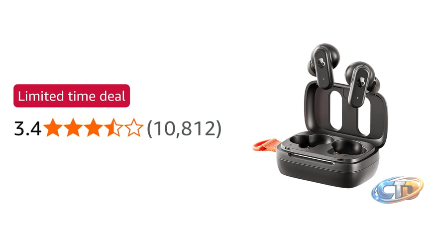 Skullcandy Dime 3 True Wireless Earbuds | Multipoint Bluetooth Pairing,  20-Hour Battery Life, Built-in Mic, Auto Connect | Compatible with iPhone &  Android – Black : Amazon.in: Electronics