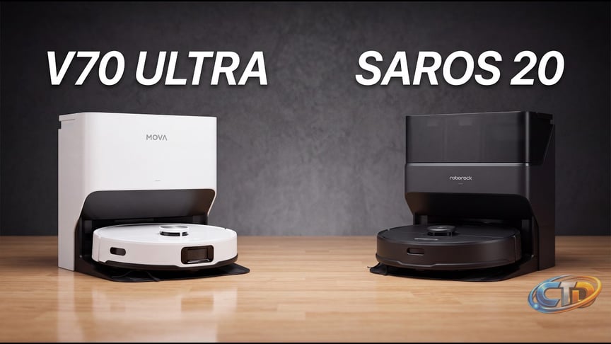 Can MOVA Beat Roborock? V70 Ultra Complete vs Saros 20 - YouTube
