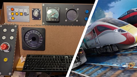 How a Realistic UK Class 80x Train Simulator Controller Elevates Train Gaming