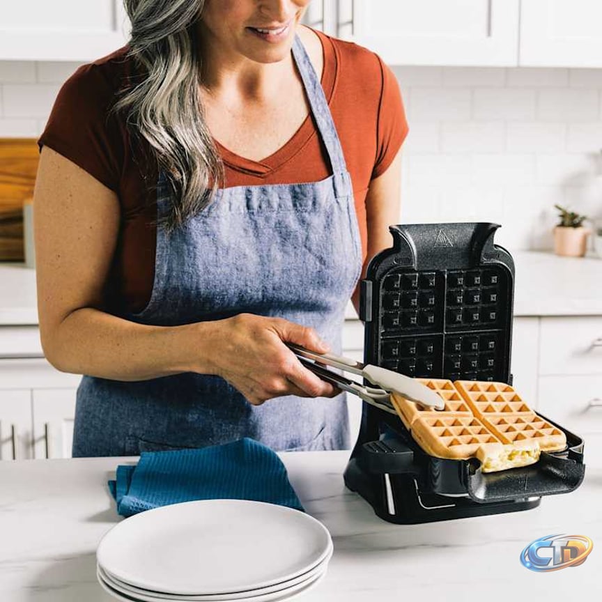 Ninja Belgian Waffle Maker | Vertical, 5 Shades | SharkNinja UK
