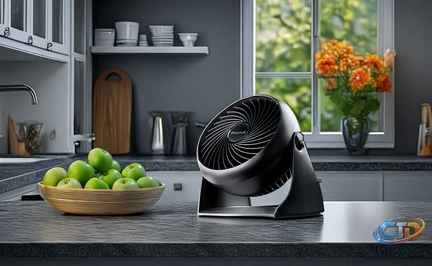 Using a Table Fan to Keep Fruit Flies Off Your Dinner Table