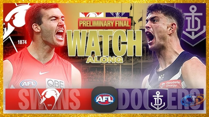 SYDNEY vs FREMANTLE | AFL 2026 Preliminary Final Live Stream