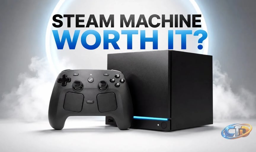 Steam Machine Review: Is This Living Room PC Worth It - Geeky Gadgets