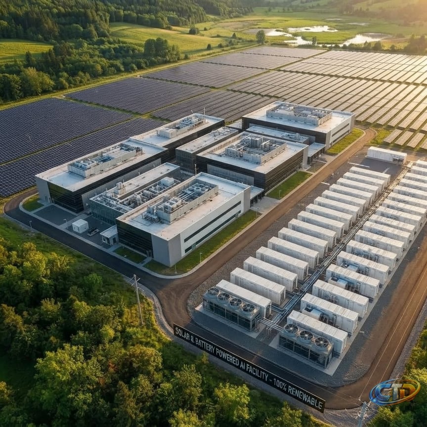 Solar-Powered AI Data Center | $6.5B Private Equity Opportunity — Funding  My Venture