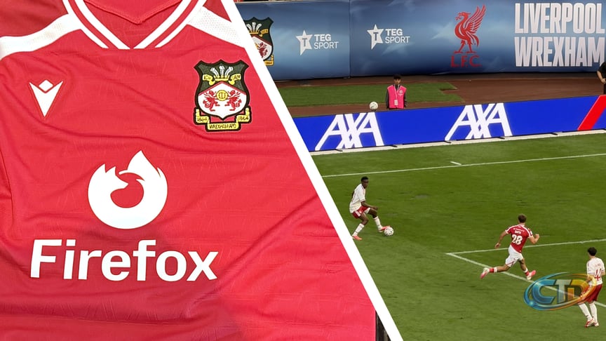 Underdog' — this is why struggling browser Firefox and Ryan Reynolds' Wrexham  football club are now joined at the kit | TechRadar