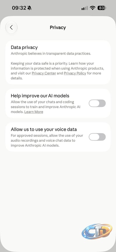 Anthropic Wants Your Voice Chats to Train Claude