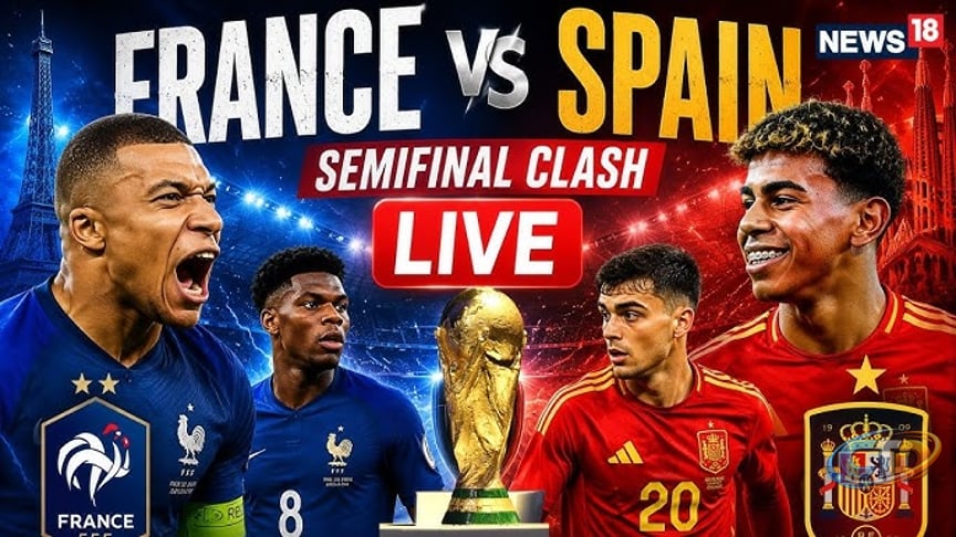 FIFA WORLD CUP 2026 LIVE: France Vs Spain Semi-Final Clash At Dallas  Stadium | Mbappe Vs Yamal - YouTube