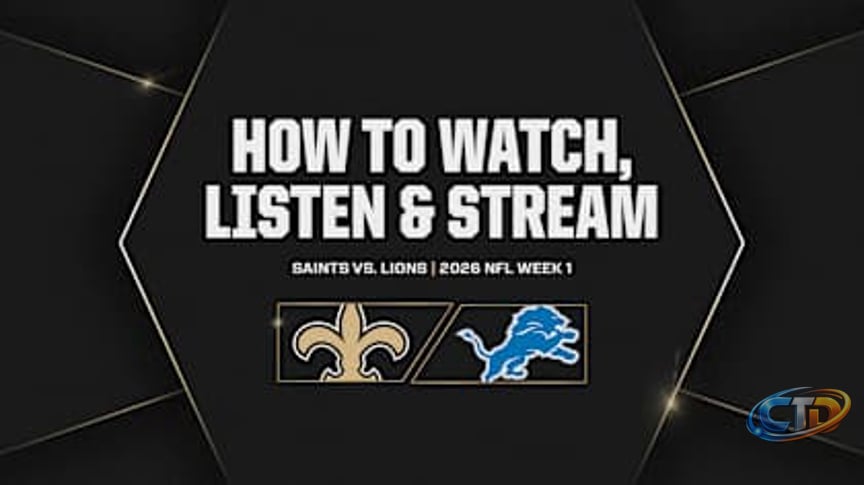 Lions vs. Saints: How to Watch, Live Stream Game, Listen