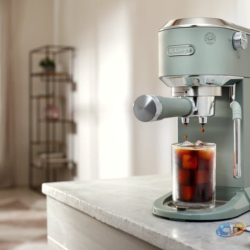Dedica Duo Espresso Machine - Pistachio EC890GR | De'Longhi US